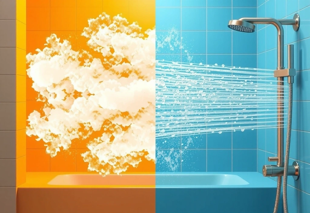 Kontrast tuširanje toplo-hladno